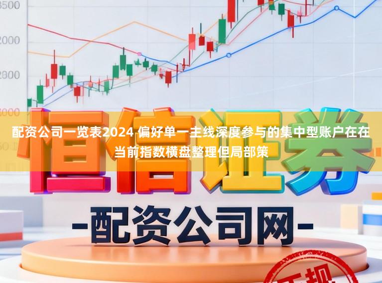 配资公司一览表2024 偏好单一主线深度参与的集中型账户在在当前指数横盘整理但局部策
