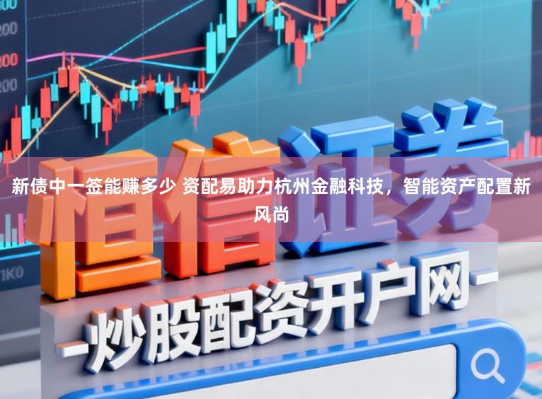 新债中一签能赚多少 资配易助力杭州金融科技，智能资产配置新风尚