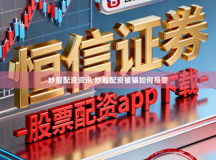 炒股配资资讯 炒股配资被骗如何报警