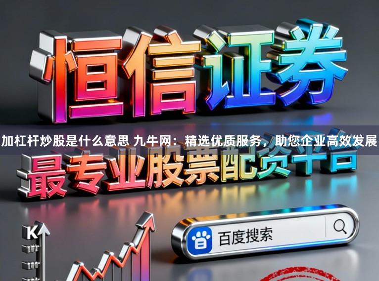 加杠杆炒股是什么意思 九牛网：精选优质服务，助您企业高效发展